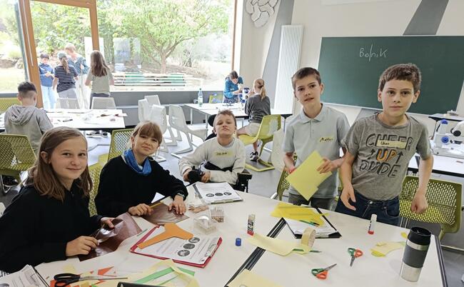 LemaS-Exkursion für Schülerinnen und Schüler der 6. Klassen zur Grünen Schule der Uni Mainz