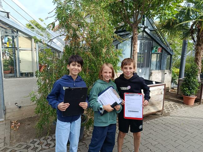 LemaS-Exkursion für Schülerinnen und Schüler der 6. Klassen zur Grünen Schule der Uni Mainz