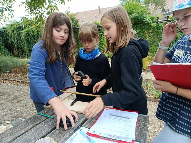 LemaS-Exkursion für Schülerinnen und Schüler der 6. Klassen in die Grüne Schule der Uni Mainz