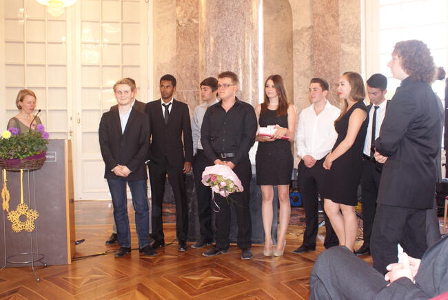 Zeugnisvergabe der Abiturienten 2013