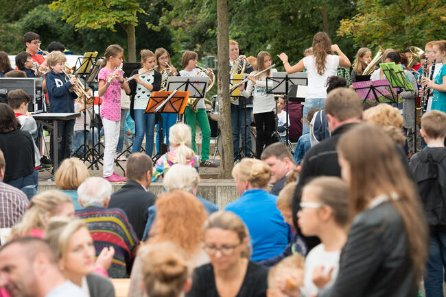Schulfest 2014 - Bläserklasse