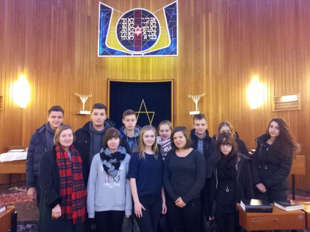 Besuch der Synagoge 2013