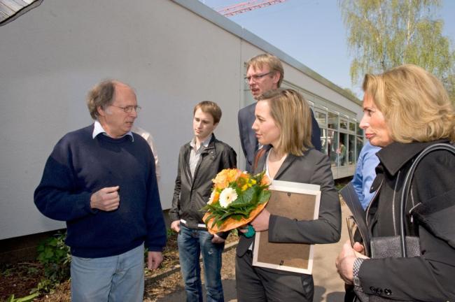 Besuch der Familienministerin Schröder