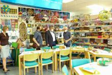 Mathothek: Besuch des Oberbürgermeisters 2021 Mathothek: Besuch des Oberbürgermeisters 2021