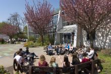 Schulgelände Frühling Schulgelände Frühling
